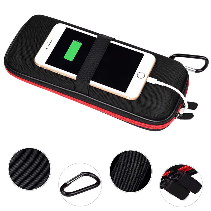 EVA Hard Travel Outdoor Case for Xiaomi Power Bank 3 Pro 20000mAh – Shockproof Portable Charger Storage Bag & Organizer Pouch 3