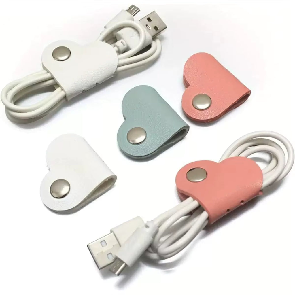 10/5/3 Pcs Charge Cable Protectors Travel Data Cord Clip Decoration Earphone Charging Cables Storage Buckle Cable Organizer 1