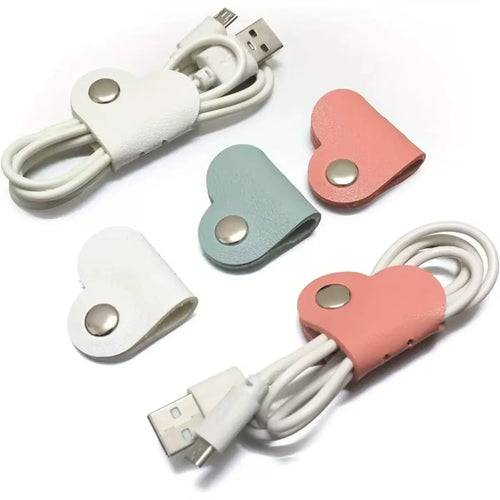 10/5/3 Pcs Charge Cable Protectors Travel Data Cord Clip Decoration Earphone Charging Cables Storage Buckle Cable Organizer 1