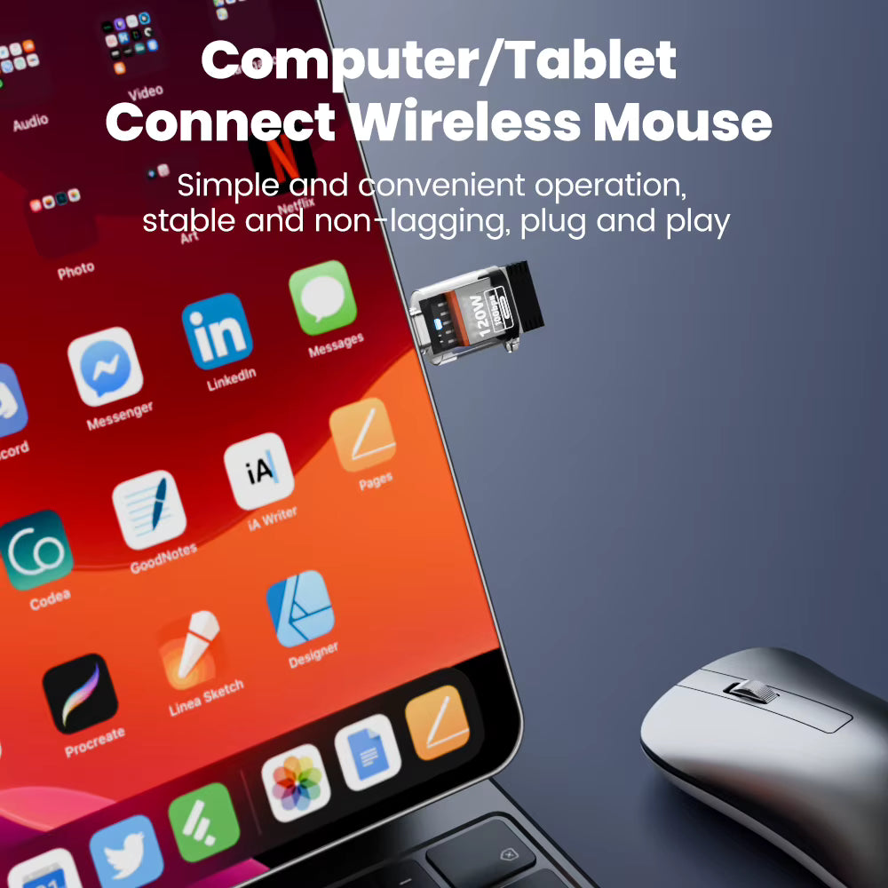 120W Type C To USB A OTG Adapter Fast Charging USB3.2 To Type C Female Adapter Fast Charging OTG For iPhone 15 16 Macbook iPad 5