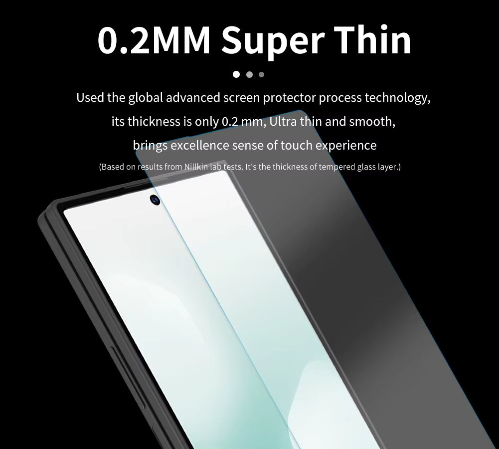 NILLKIN For Samsung Galaxy Z Fold 8 Ultra Fold 7 H + Pro Series Screen Tempered Glass 9H Anti Explosion Screen Protector Film 3