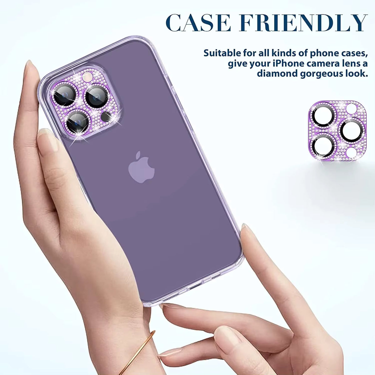 Diamond Camera Lens Protector For IPhone 16 13 12 11 Pro Max Mini Metal Lens Protection For IPhone 15 14 Pro Max 16 Plus Glasses 5