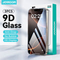 Joyroom 1/2/3pcs HD Glass For iPhone 18 17 16 15 14 13 12 Pro Max Screen Protector For iPhone 18 17 Pro Max Glass Tempered Glass 1