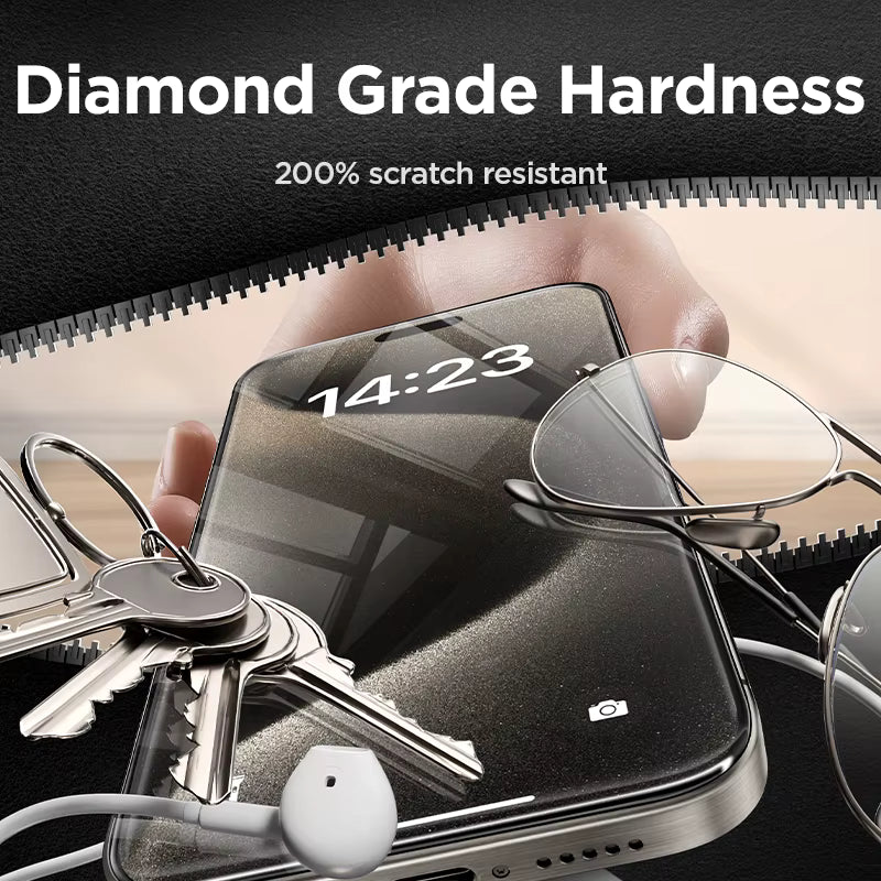 Joyroom 1/2/3pcs HD Glass For iPhone 18 17 16 15 14 13 12 Pro Max Screen Protector For iPhone 18 17 Pro Max Glass Tempered Glass 4