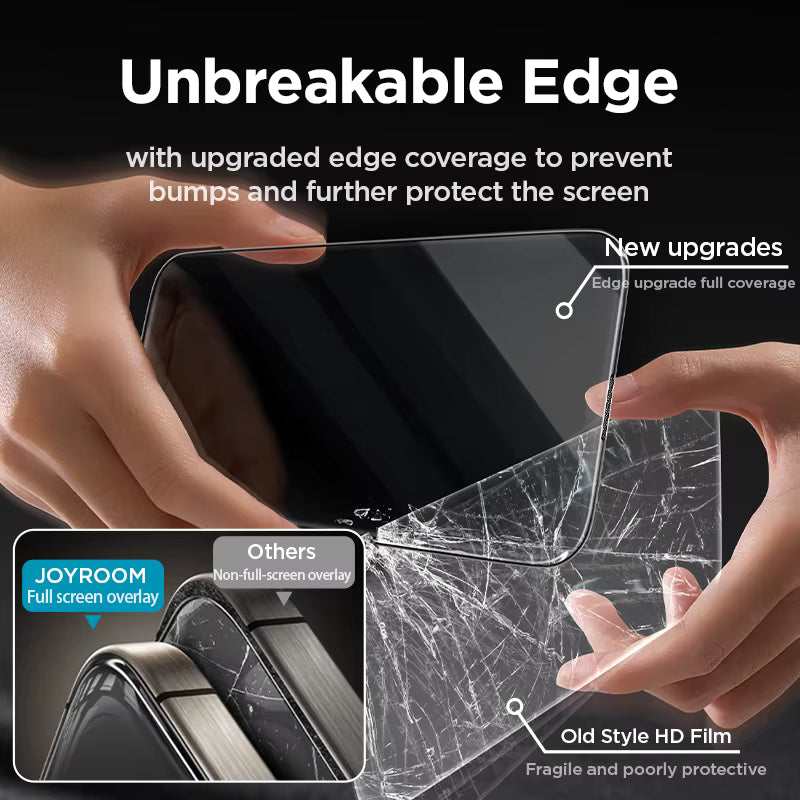 Joyroom 1/2/3pcs HD Glass For iPhone 18 17 16 15 14 13 12 Pro Max Screen Protector For iPhone 18 17 Pro Max Glass Tempered Glass 3
