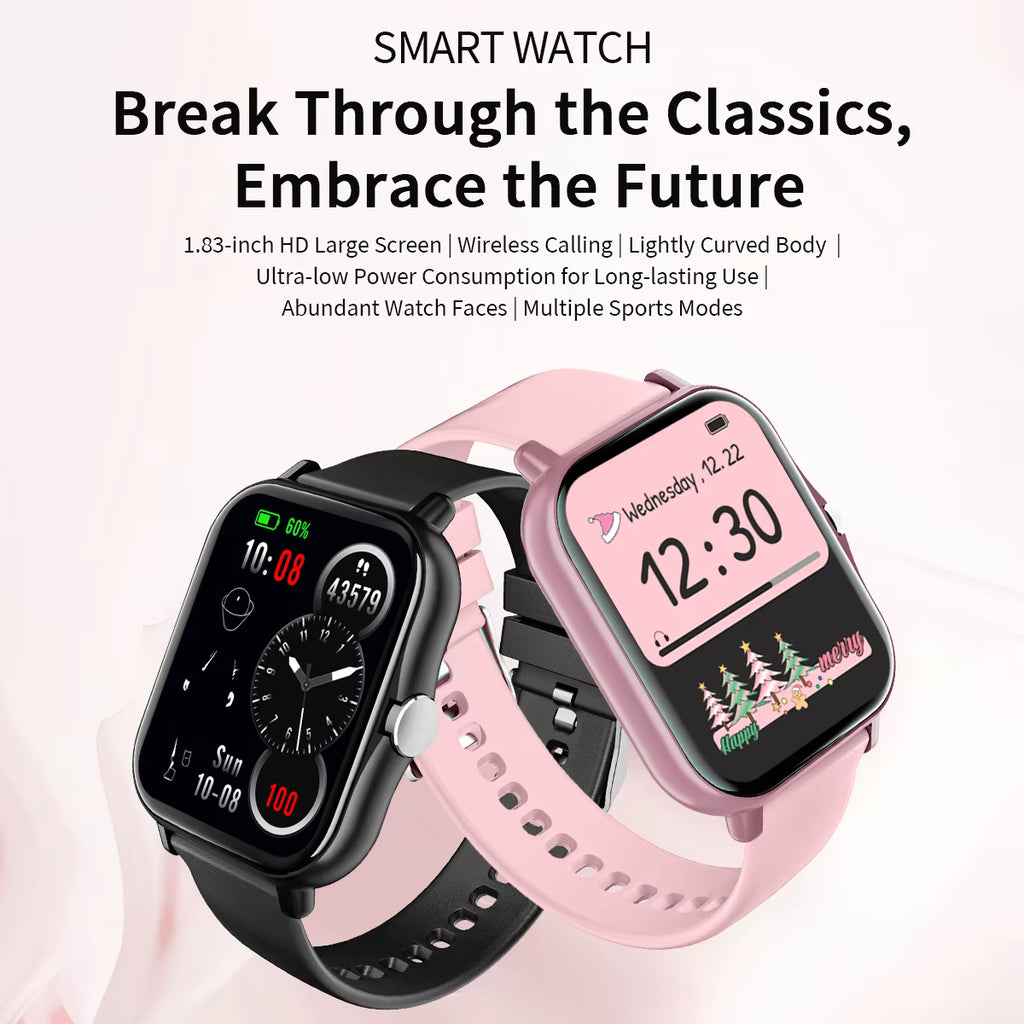 2026 New Smartwatch Bluetooth Call Fitness Tracker Heart Rate Sleep Record Outdoor Sport Watch for Android/IOS Men Women Gift 2