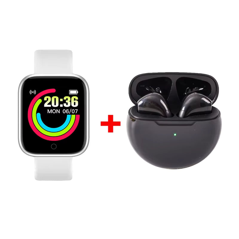 D20 Smart Watch Sport Fitness Tracker Pedometer Smartwatch for Men Women Digital Wristwatch Y68 Pro6 Gift