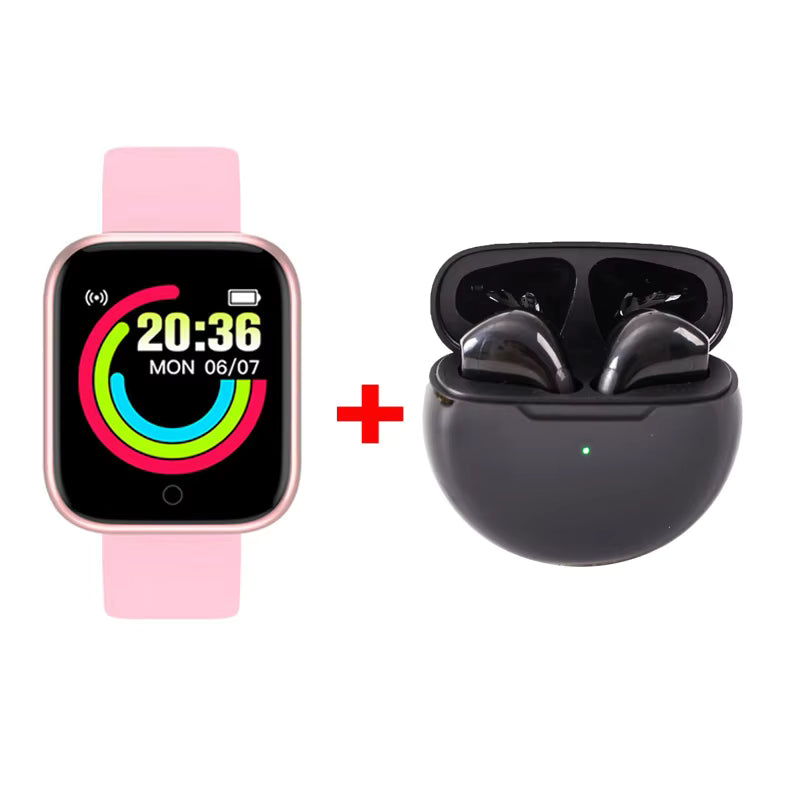 D20 Smart Watch Sport Fitness Tracker Pedometer Smartwatch for Men Women Digital Wristwatch Y68 Pro6 Gift