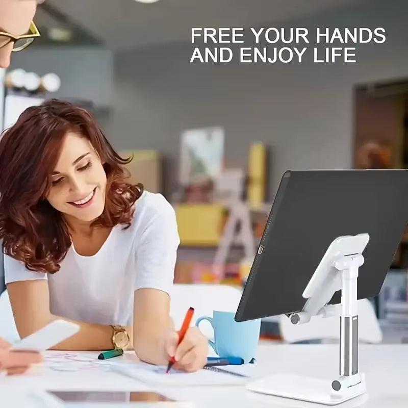 Mobile Phone Holder Stand Desktop Lazy Bedside Bracket Support Stand Foldable and Hoisting Multi-Function Telescopic Holder 3