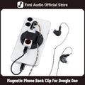 Mobile Phone Magnetic Back Clip Magnetic Dac holder For DS3/DS2 Dongle DAC/Wired IEM Earphones 1