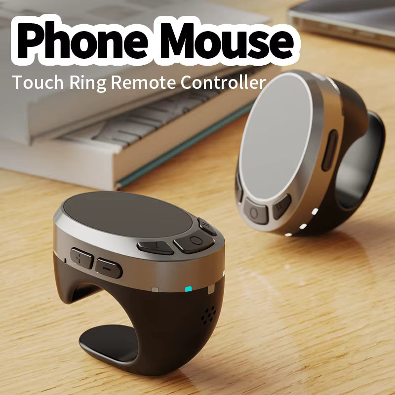 TikTok remote, scrolling ring, finger mouse, bluetooth page turner, , wireless video controller, ebook pag turner, 1